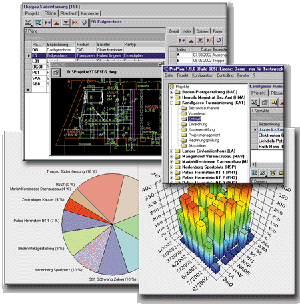 Projekt- und Planverwaltung & Controllig. Die Komplettl&ouml;sung f&uuml;r Ihr B&uuml;ro!